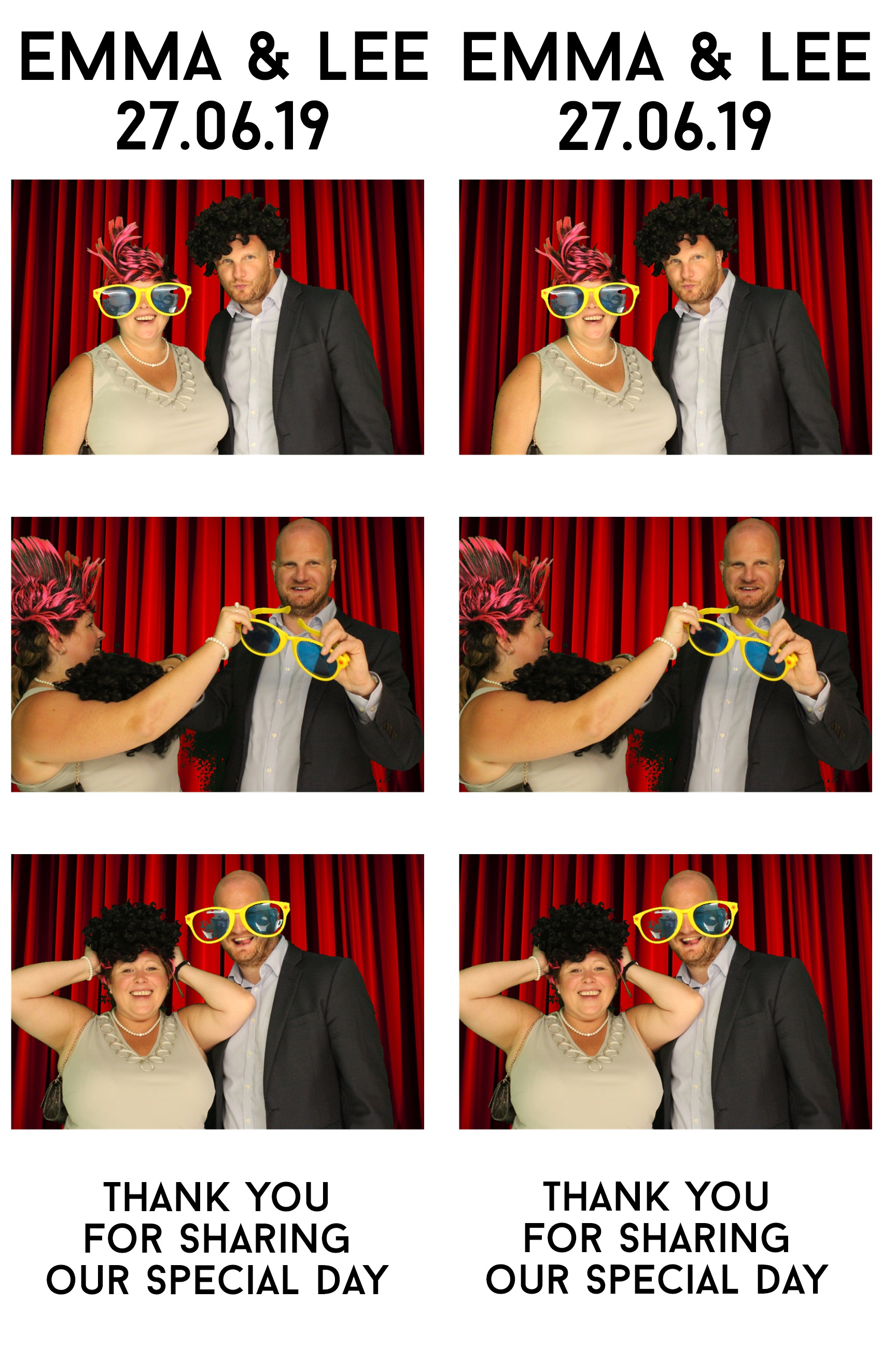 Emma & Lee | View more photos from the event at images.mobile-photo-booth.com/u/MobilePhotoBoothUK/Emma-Lee